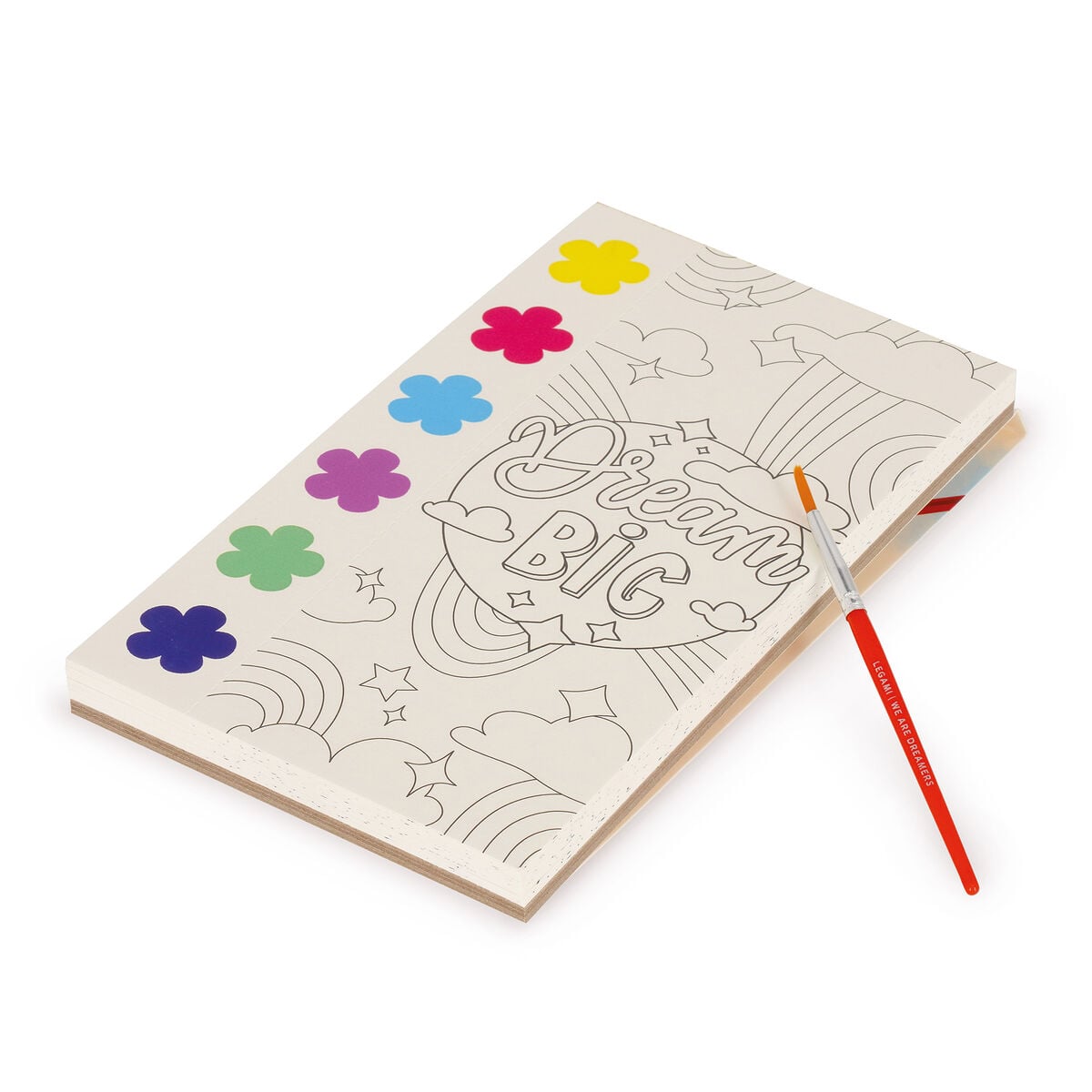 Album de Coloriage à l’Aquarelle - Aphorisms - Watercolour Paint Pad