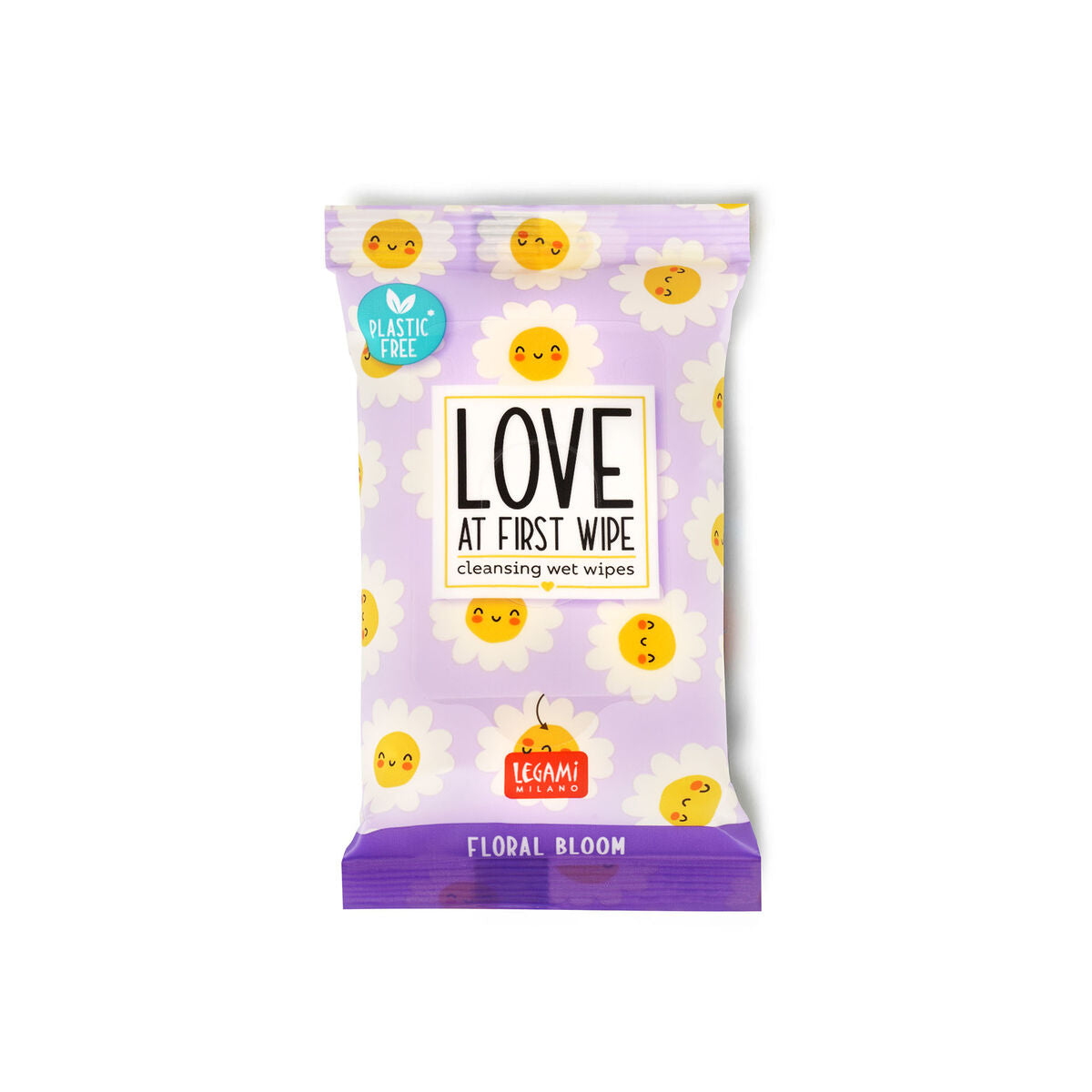 10 Lingettes Humides Daisy - L'amour à la première essuie