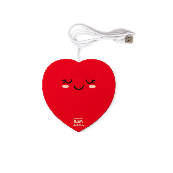 Chauffe-Tasse USB - Cœur - Chauffe-Tasse - Chauffe-Tasse USB