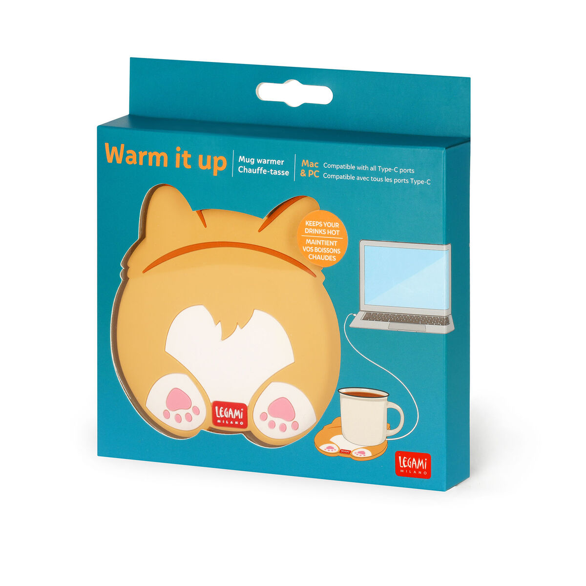 Chauffe-Tasse USB - Corgi - Warm It Up