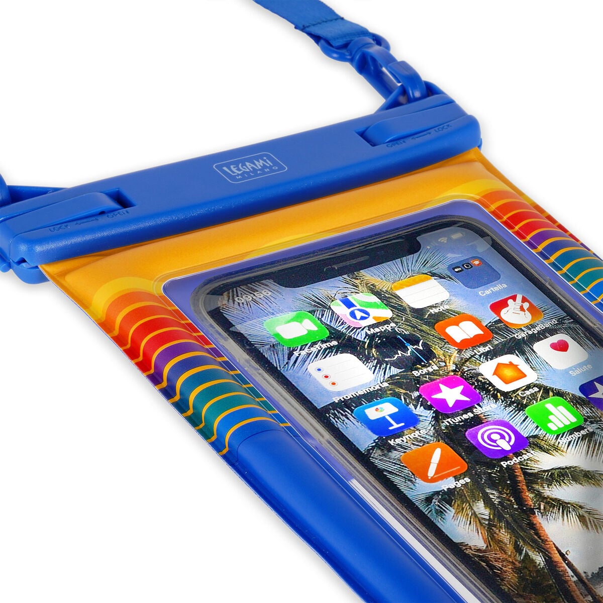 Étui Imperméable Flottant pour Smartphone Waves