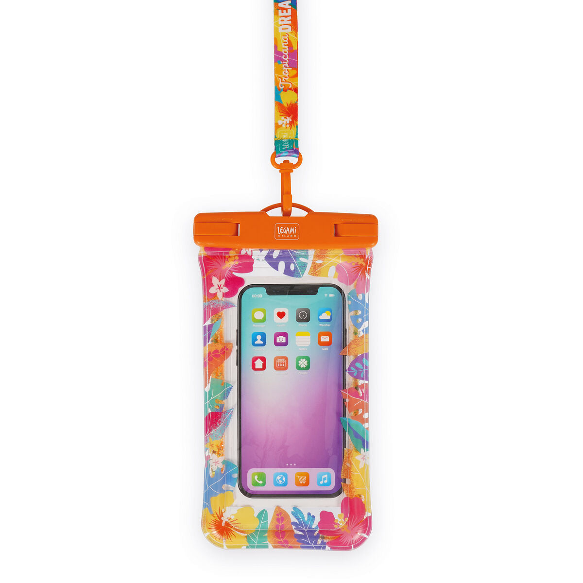 Étui Imperméable Flottant pour Smartphone Tropicana Dream