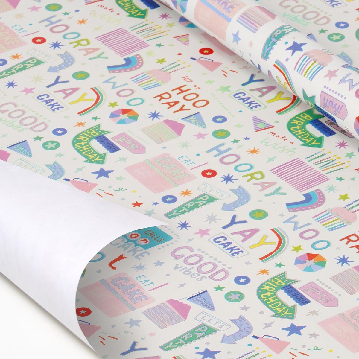 Papier Cadeau - Happy Birthday