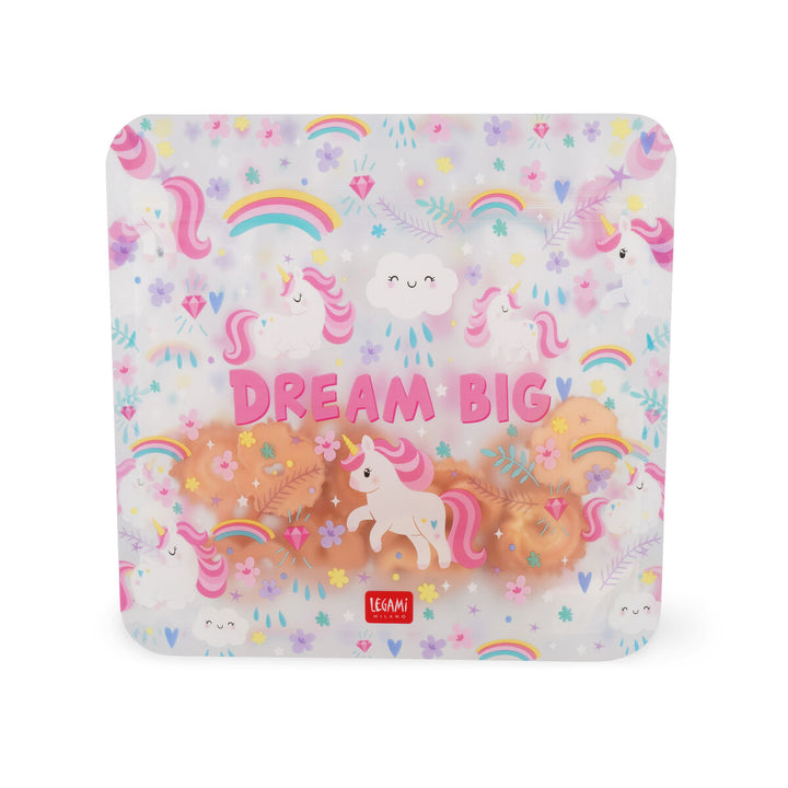Set de 3 Pochettes Réutilisables pour Aliments - Licorne - Sacs Snack