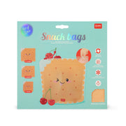 Set de 3 Pochettes Réutilisables pour Aliments - Cookie - Snack Bags